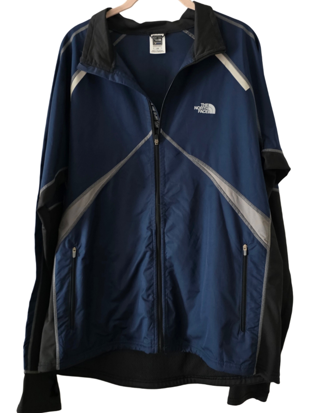 The North Face Flight Series Jacket Men’s Navy Black Light Weight Running Jacket